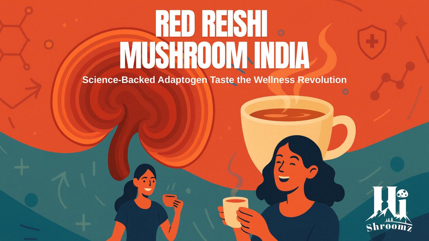 Red Reishi Mushroom India: The Ancient Adaptogen Winning Over Young Indians