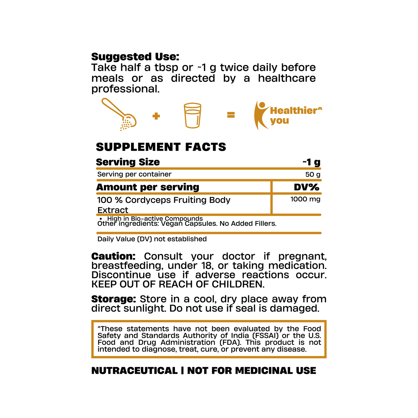 Cordyceps Extract Powder 50g (Keeda Jadi) – Pure Himalayan Stamina