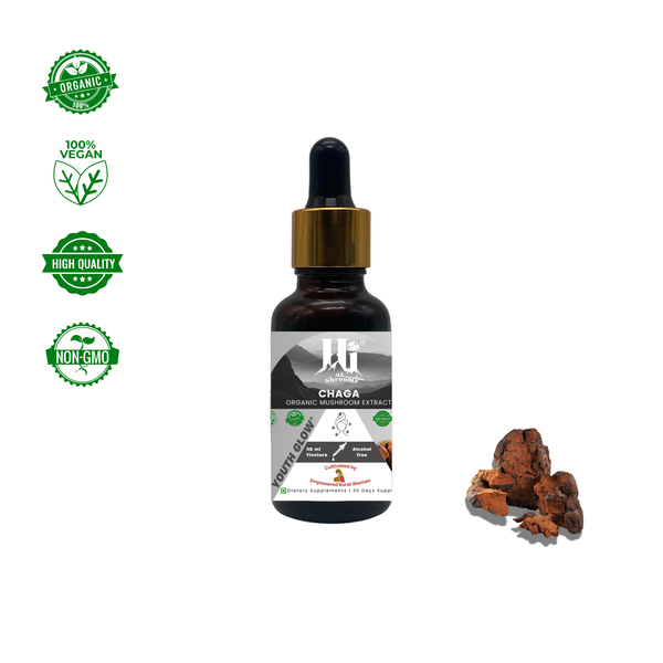 Organic Chaga Mushroom Extract Drops (30 ml)