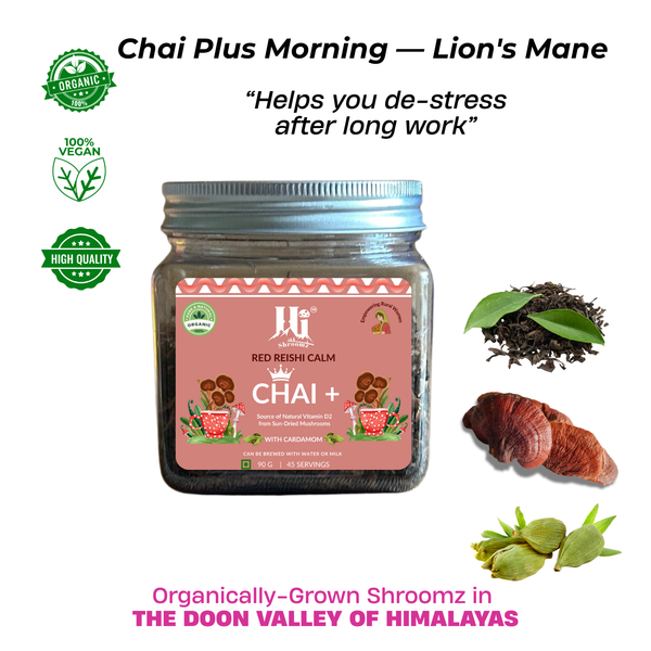 Chai Plus Late Evening — Organic Red Reishi (90g)